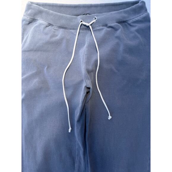 Brandy Melville Sweatpants Womens Blue Wide Leg Lounge Drawstring - Picture 4 of 4